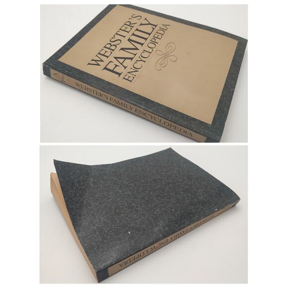 Webster's Family Encyclopedia Set A-Z Paperback Vintage Resource Books - Picture 2 of 16